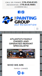 Mobile Screenshot of paintinggroup.com
